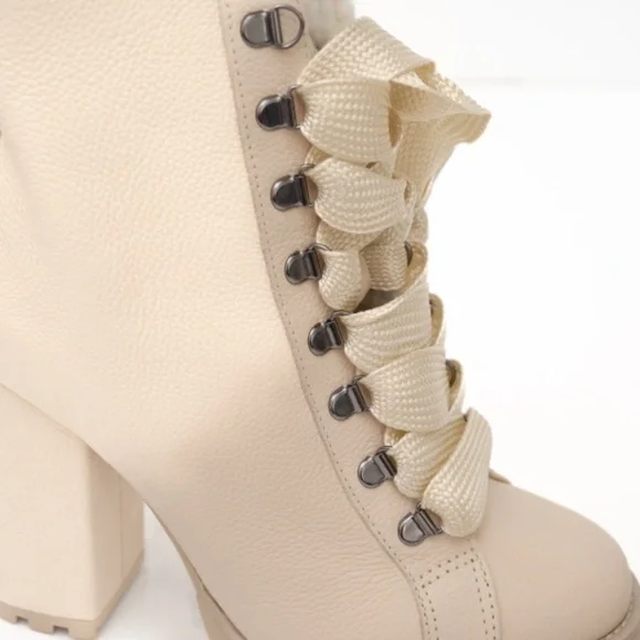 Schutz. Zara Lace Up Boots. - Picture 12 of 15